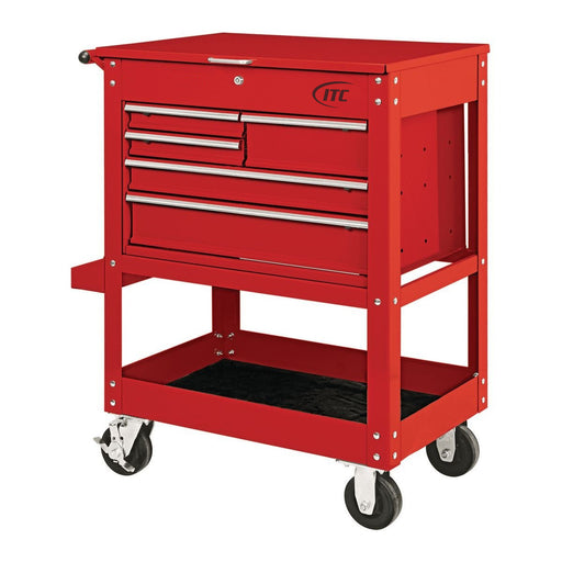 5 Drawer Deluxe Tool Chest in Red - ITC T1162